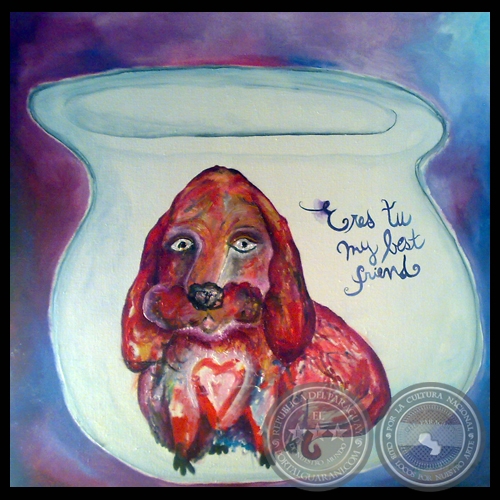 ERES TU MY BEST FRIEND, 2009 - Acrílico de SEBASTIÁN BOESMI